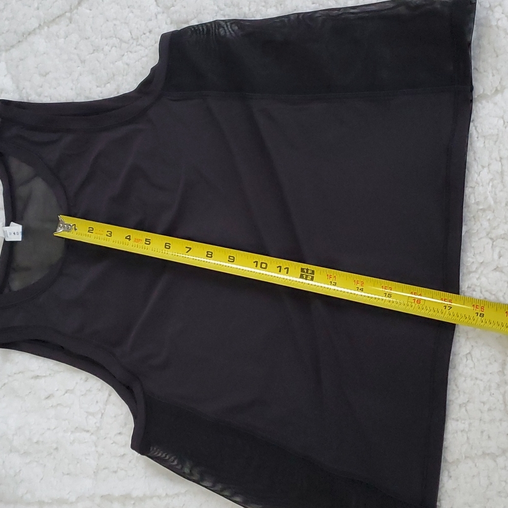 Lululemon Sheer Back Tank Black - Picture 13 of 16